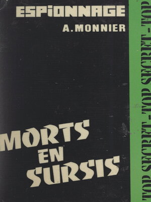 cover image of Morts en sursis